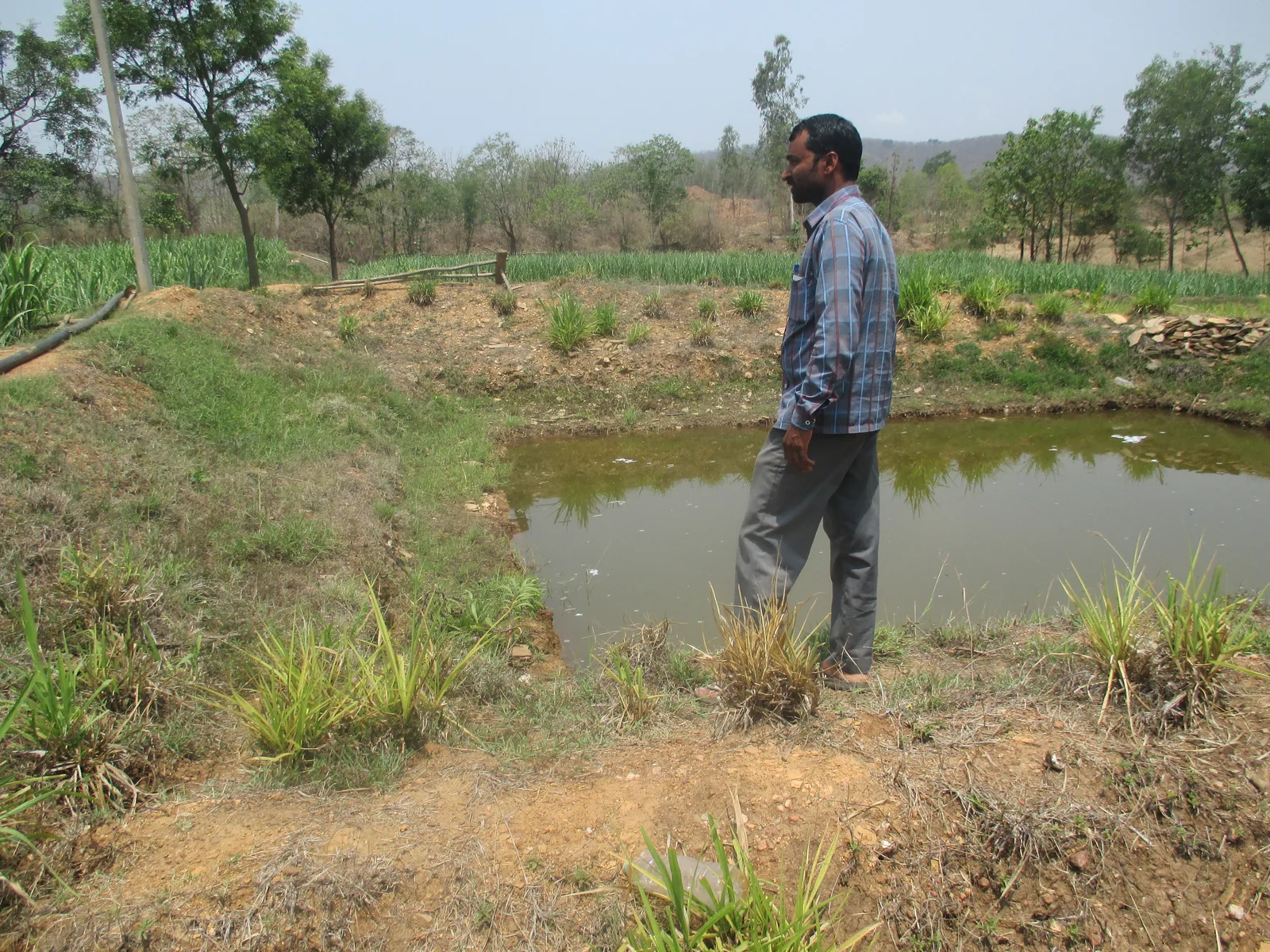 Farm-level water conservation supporting resilient agriculture