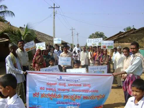 Village participation around water management
